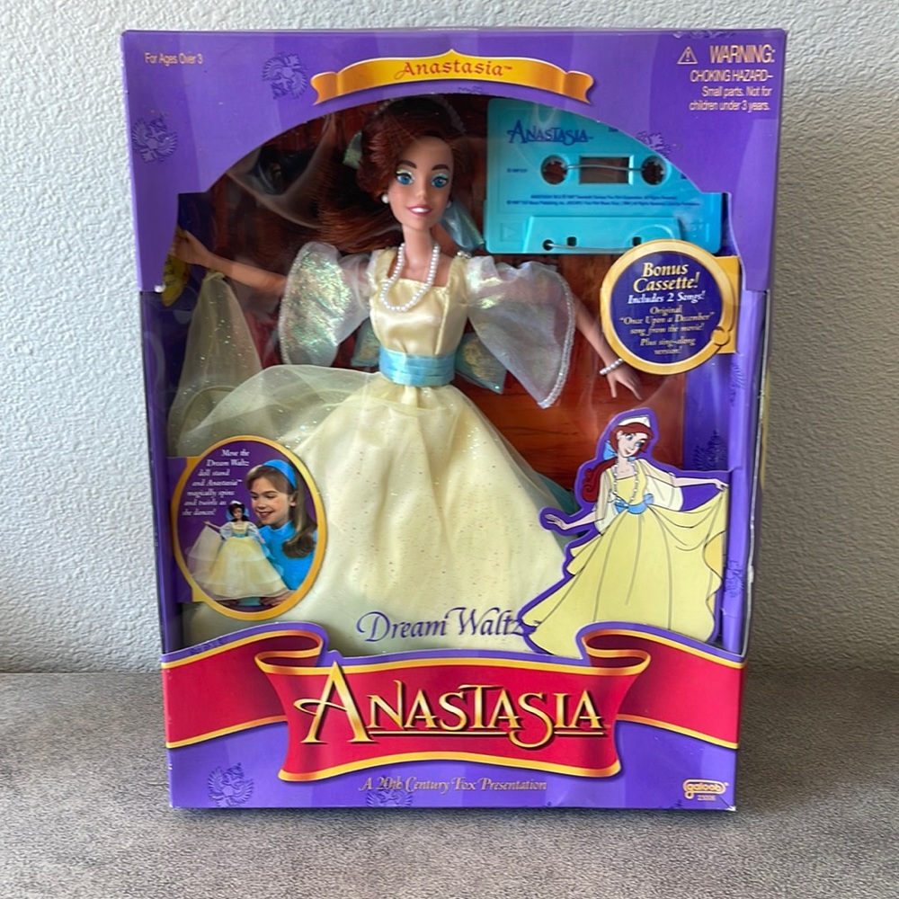Anastasia Dream Waltz doll with cassette In original package unopened 1997